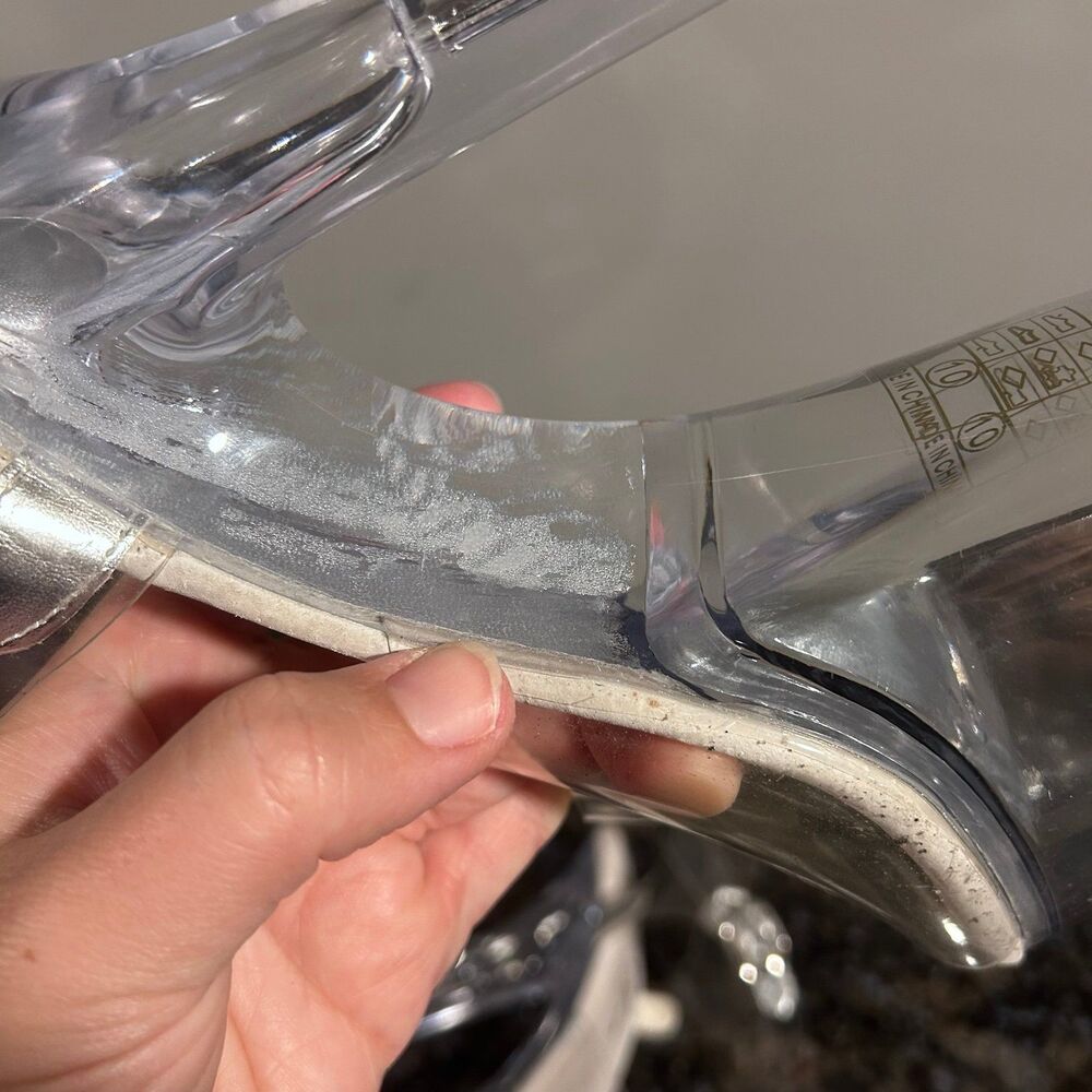 Ellie Platform Sexy Stiletto Heels 7 in. Clear Bottom Sz 10 Women’s - Picture 7 of 9